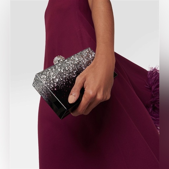 AQUAZZURA Tequila Crystal-Embellished Clutch Bag - Picture 2 of 16